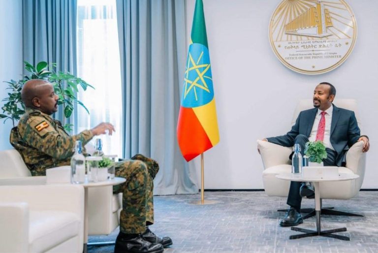 Uganda’s Army Chief, Gen Muhoozi Warns Sudan After Meeting Ethiopian PM